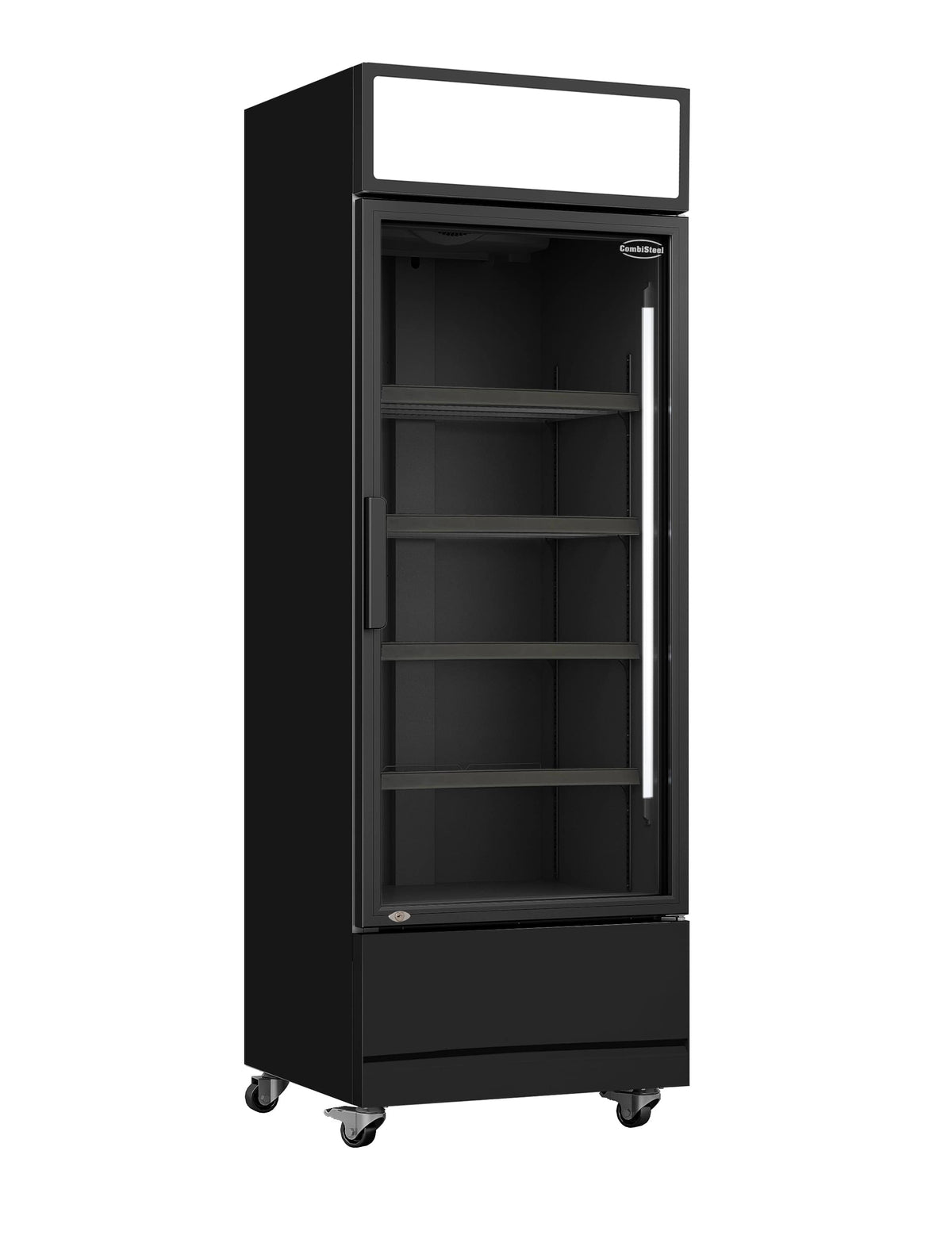 KØLESKAB GLASDØR FCU-370 BL
