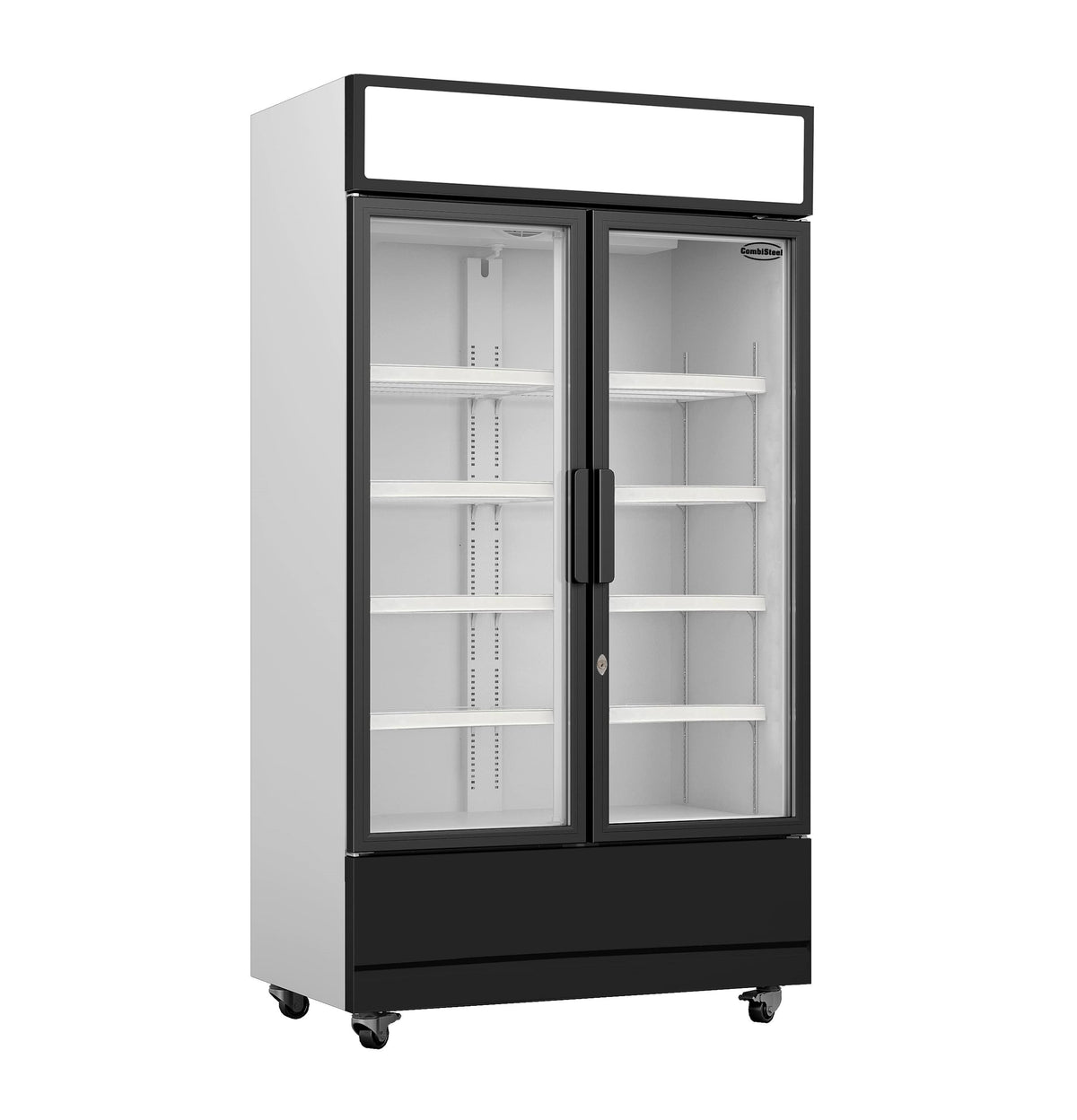 REFRIGERATOR 2 GLASS DOORS FCU-750