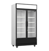 REFRIGERATOR 2 GLASS DOORS FCU-750