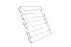 Shelf partition white left + right  7455.2200-2205-2210 + 7455.2400-2410-2416 + 7455.2900-2905