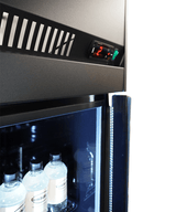 REFRIGERATOR 3 GLASS DOORS BLACK IRM-1180R BL