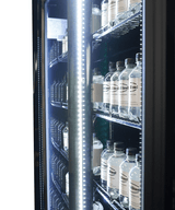REFRIGERATOR 3 GLASS DOORS BLACK IRM-1180R BL