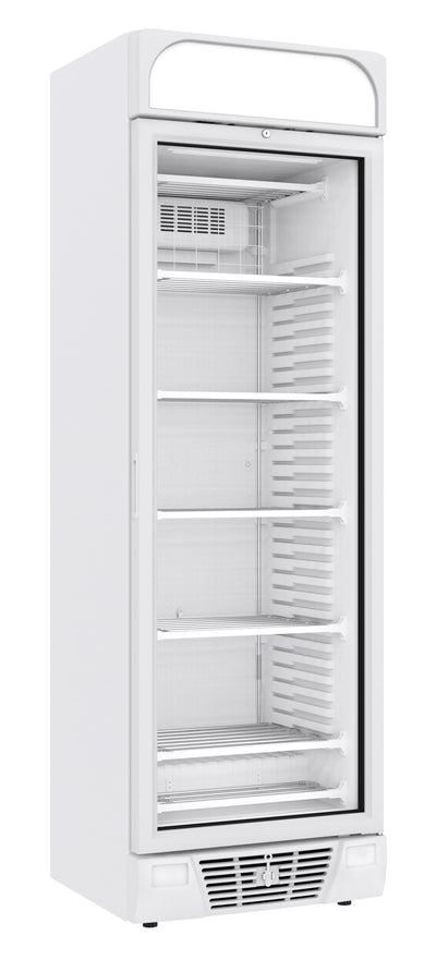 Fryser 1 glasdør 382L