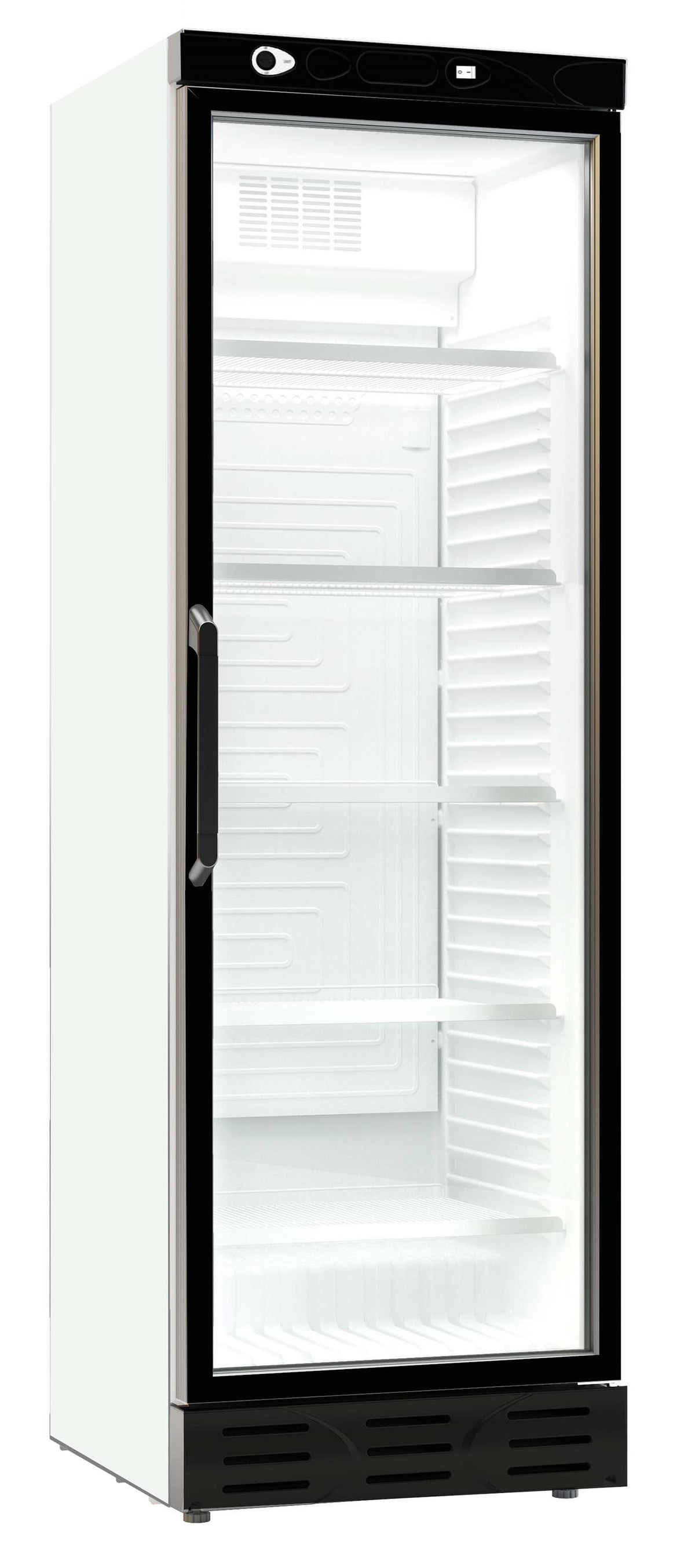 KØLESKAB 1 GLASDØR 382L