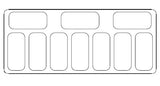 Isdisplay Curacao 10x5 ltr