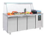 SALADETTE 3 DOORS 4x 1/1GN CONTAINER
