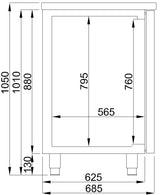 BEER COUNTER 3 DOORS 2R