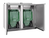 Affaldskøler 2x240L