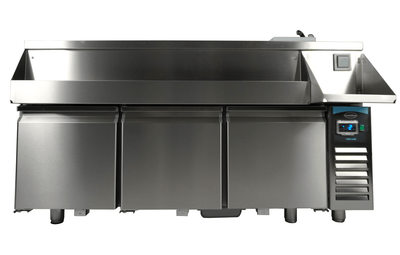 Køledisk 3 døre med cocktailbarstation