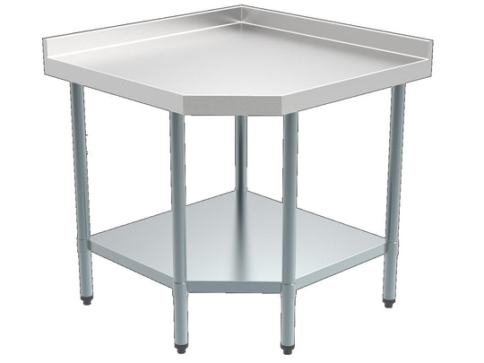 700 corner table flat packed 900/900