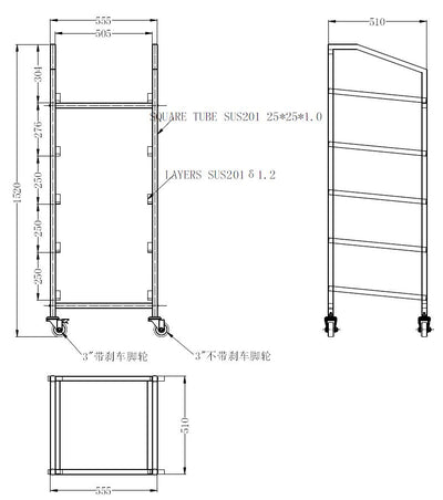 BASKET TROLLEY 500x500