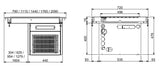 DROP-IN REFRIGERATED TOP UNIT 6/1