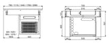 DROP-IN REFRIGERATED UNIT 3/1 - 80MM