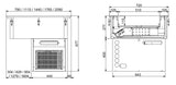 DROP-IN REFRIGERATED UNIT VENTILATED 5/1 - 160MM