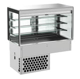 DROP-IN CUBIC REFRIGERATED DISPLAY - ROLL-UP 3/1