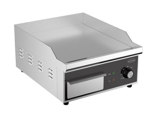 Elektrisk stegeplade glat