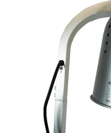 TELESCOPIC HEAT LAMP SILVER