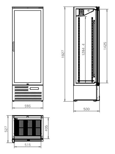 BACKBAR COOLER HIGH MVC-458
