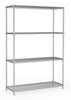 Reolenhed 4 niveauer 1200 krom