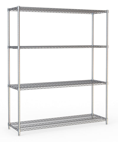 SHELF UNITS 4 LEVELS 1500 FLAT PACKED