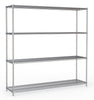 Reolenhed 4 niveauer 1800 krom