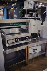 GAS FRY TOP CHROME 650