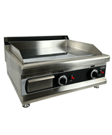 GAS FRY TOP CHROME 650