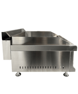 GAS FRY TOP CHROME 650