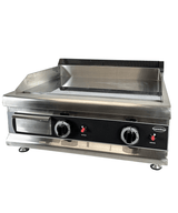 GAS FRY TOP CHROME 650