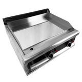 GAS FRY TOP CHROME 650