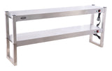 OVERSHELF HALOGEN HEATED 2 LEVELS 1500 FLAT PACKED