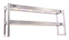 Overshelf halogen heated 2 levels 1500 flat packed