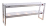 Overshelf halogen heated 2 levels 1500 flat packed