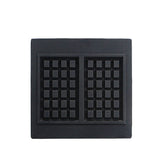 WAFFLE IRON 2PCS BRUSSELS WAFFLE