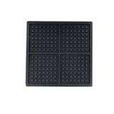 WAFFLE IRON 4PCS SQUARE WAFFLES