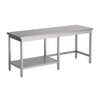 800 worktable ½ bottom shelf 1900