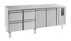 700 refrigerated counter 2 doors and 4 drawers