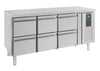 700 refrigerated counter 6 drawers