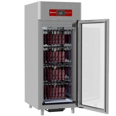 Ventileret modningskab 850 liter, 1 glasdør 20x GN 2/1