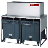 Storage baskets + trolleys 2x 108 kg