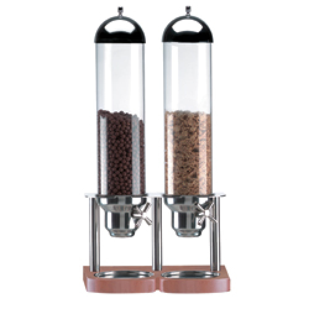 Cereal dispenser, 2x 5 liter, med portionssystem