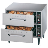 Food heater to put down, 2 drawers (GN 1/1 - 150 mm)