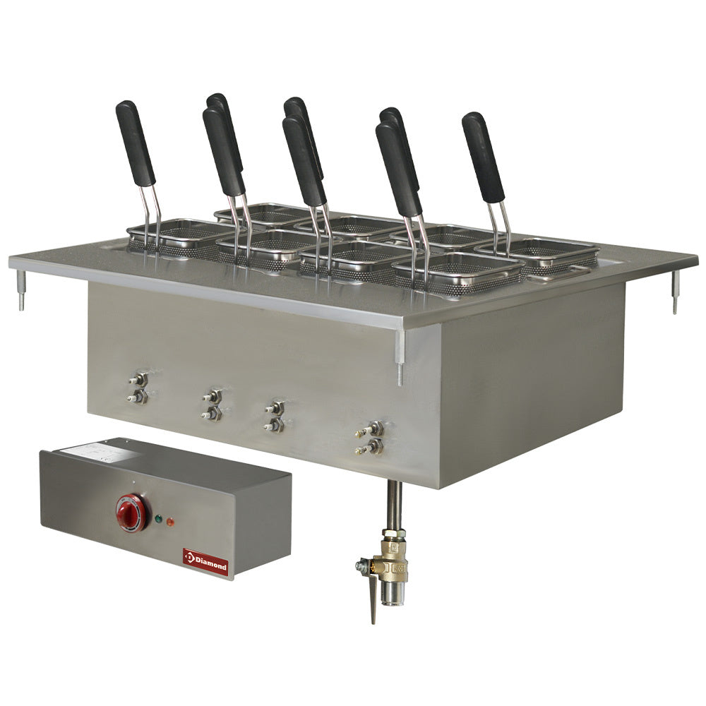Electric pasta cooker, 40 liters, drop in