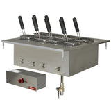 Electric pasta cooker, 40 liters, drop in