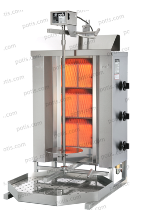 Kebab maskine (flydende gas/naturgas)