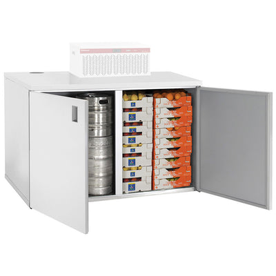 Storage cabinet, 1800 liters, 2 doors (without unit)