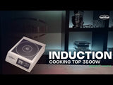 Induktionsstegeplade 3500W