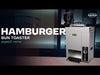 Hamburger bolle toaster
