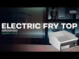 ELECTRIC FRY TOP GROOVED