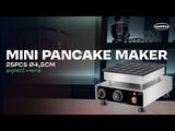 MINI PANCAKE MAKER 25PCS Ø4,5CM